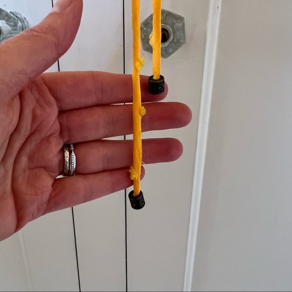 ANTHROPOLOGIE Yellow Dot Ruffle Blouse Small - Picture 12 of 15